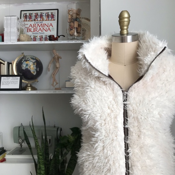 C&C California Jackets & Blazers - C&C California • Faux Fur Vest